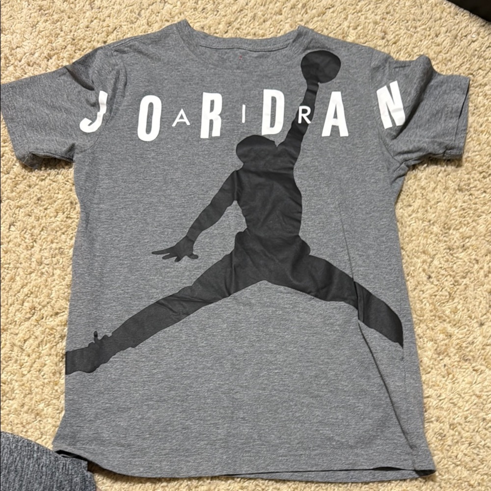 Jordan Kids Gray Jumpman T-Shirt